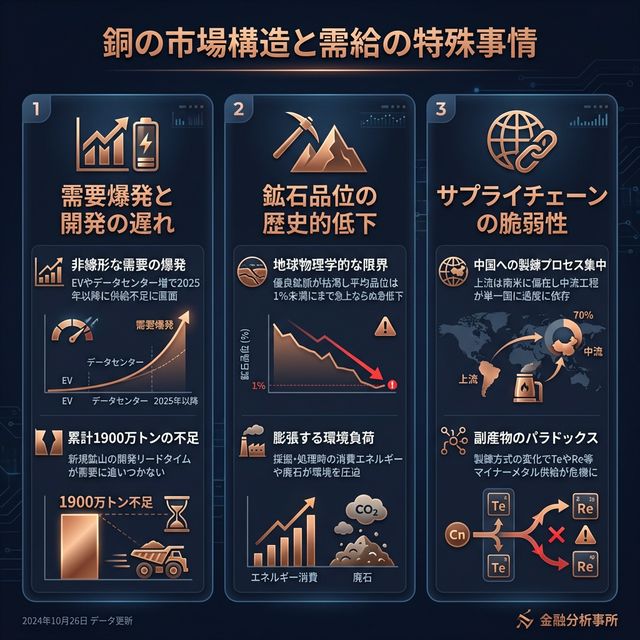 銅の市場構造イメージ